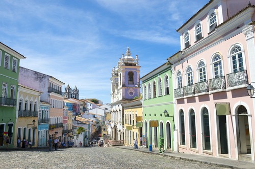Salvador de Bahía en Brasil