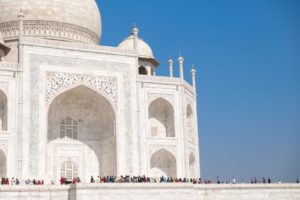 voluntariado en india taj mahal decoración