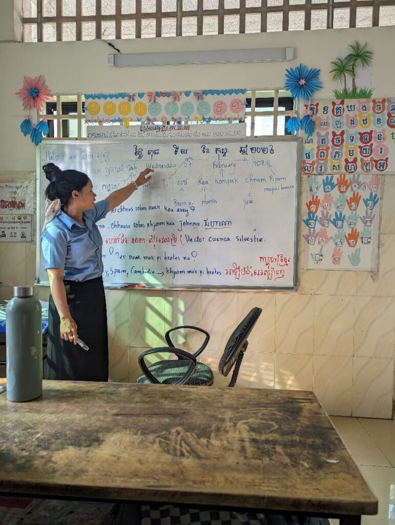 La educación en Camboya